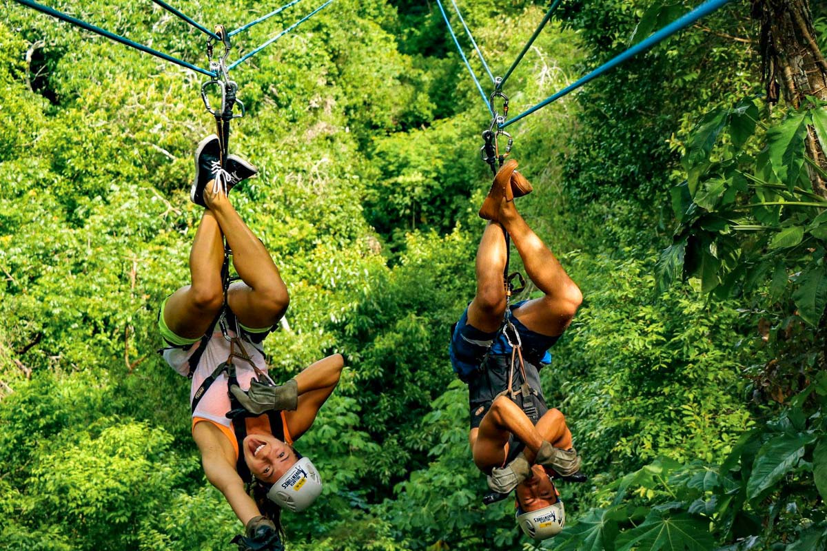 Ziplining in Puerto vallarta