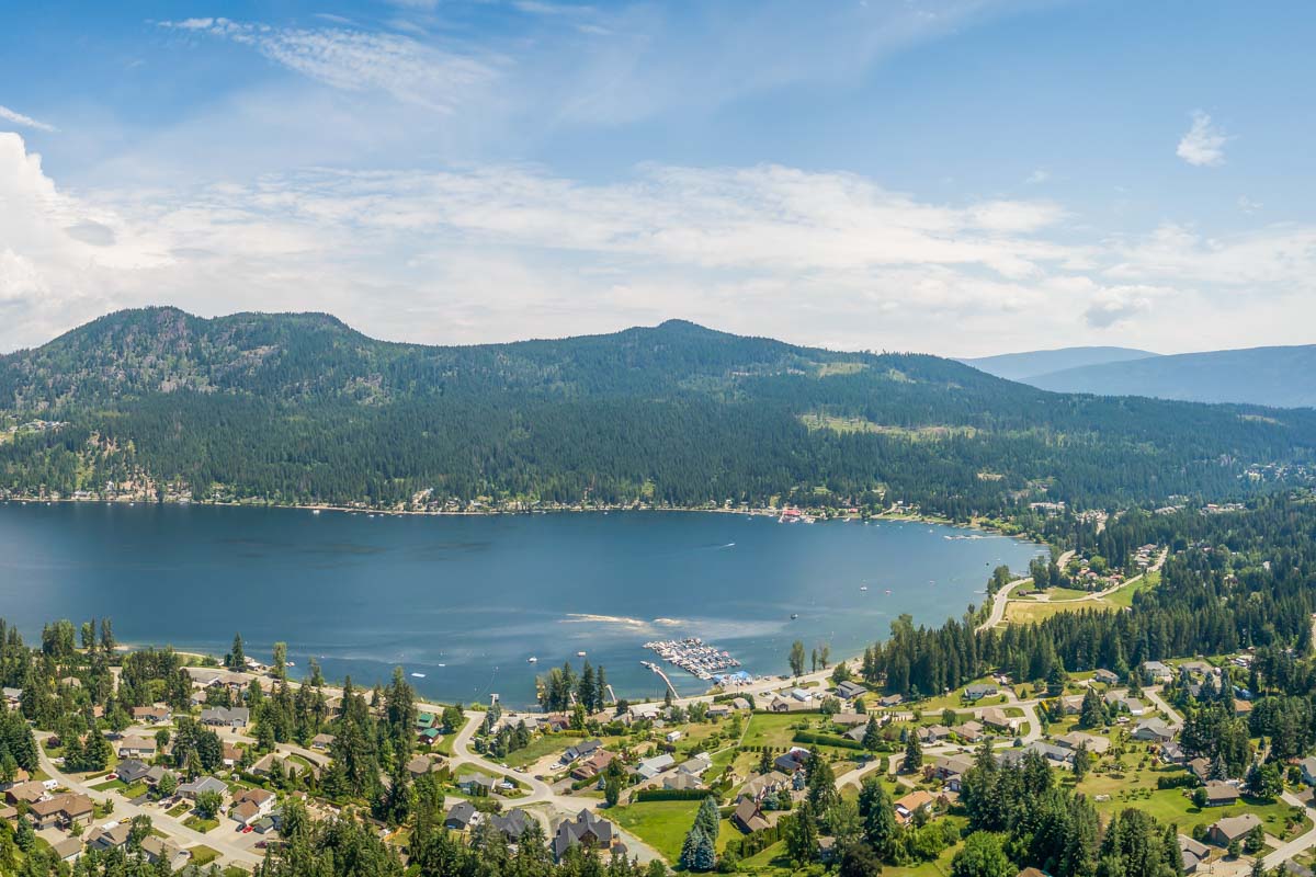 Blind Bay as seen from above