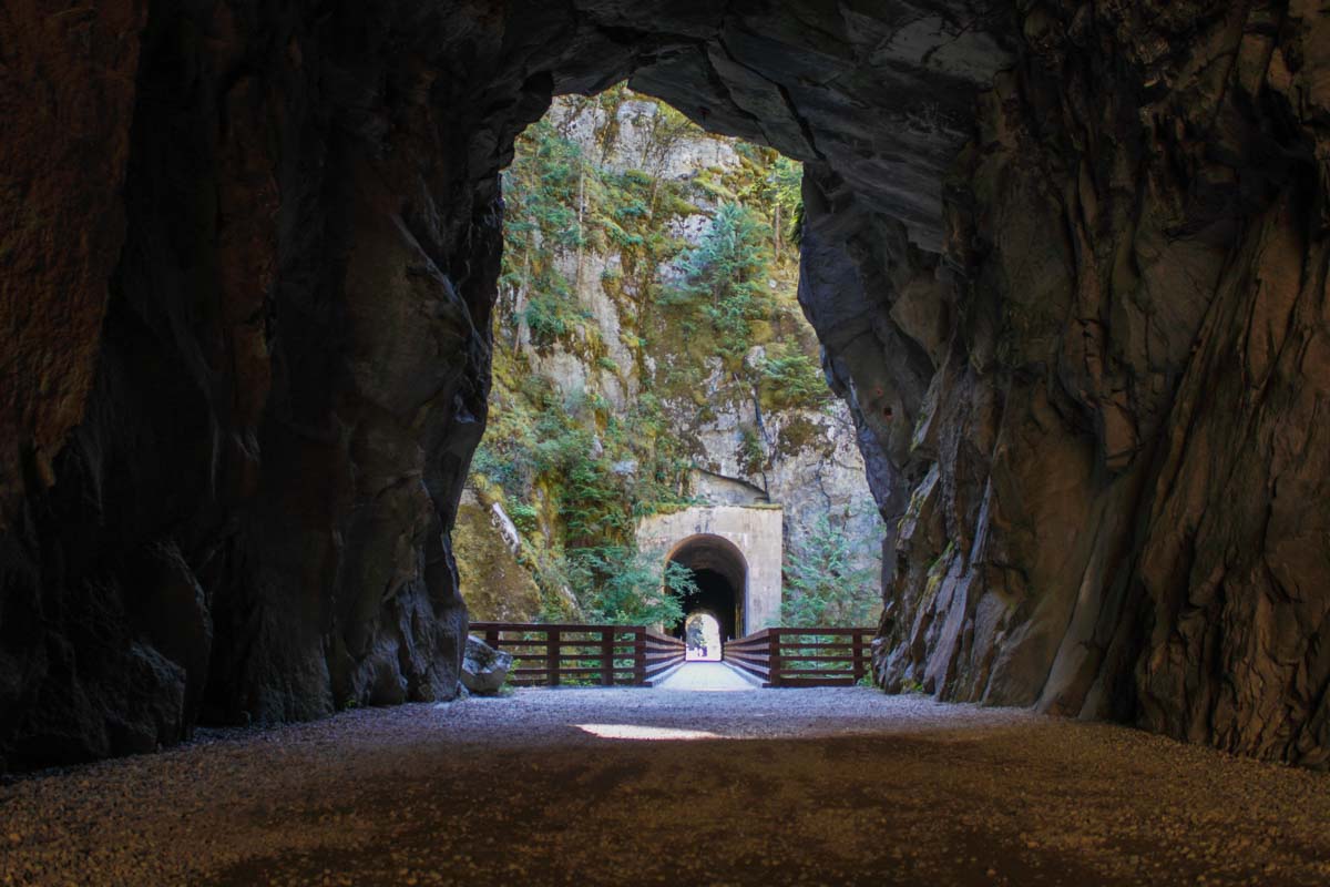The Othello Tunnels in British Columbia