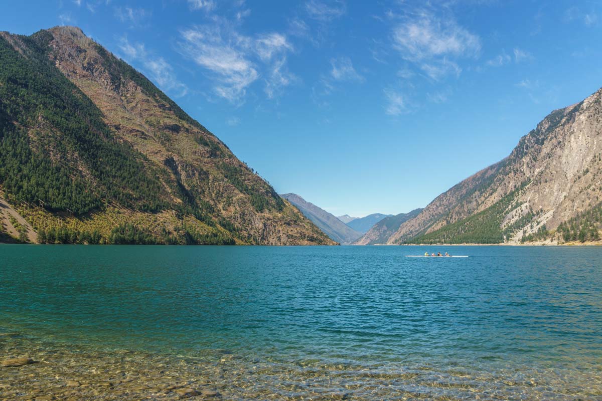 Seton Lake near Lillooet, BC