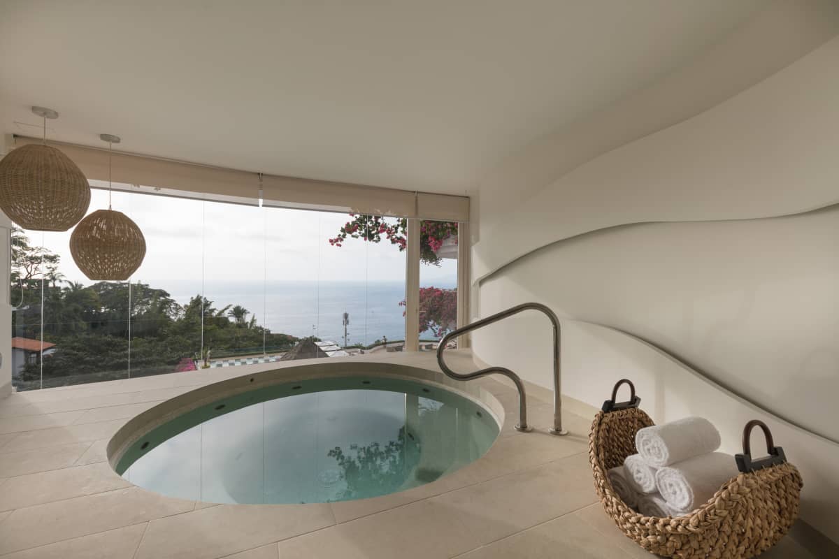 a hot tub at The View spa in Puerto Vallarta