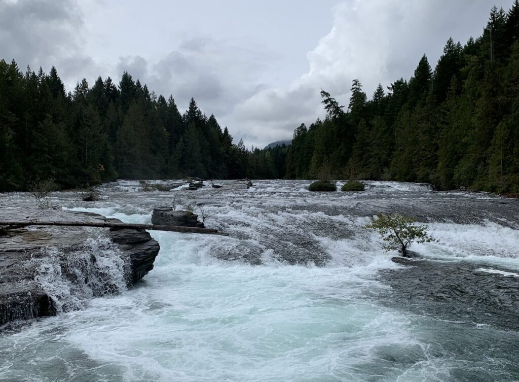 Nymph Falls near Courtenay, BC