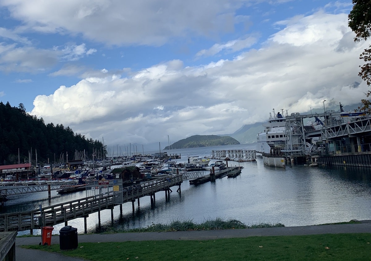 dock near Courtenay BC