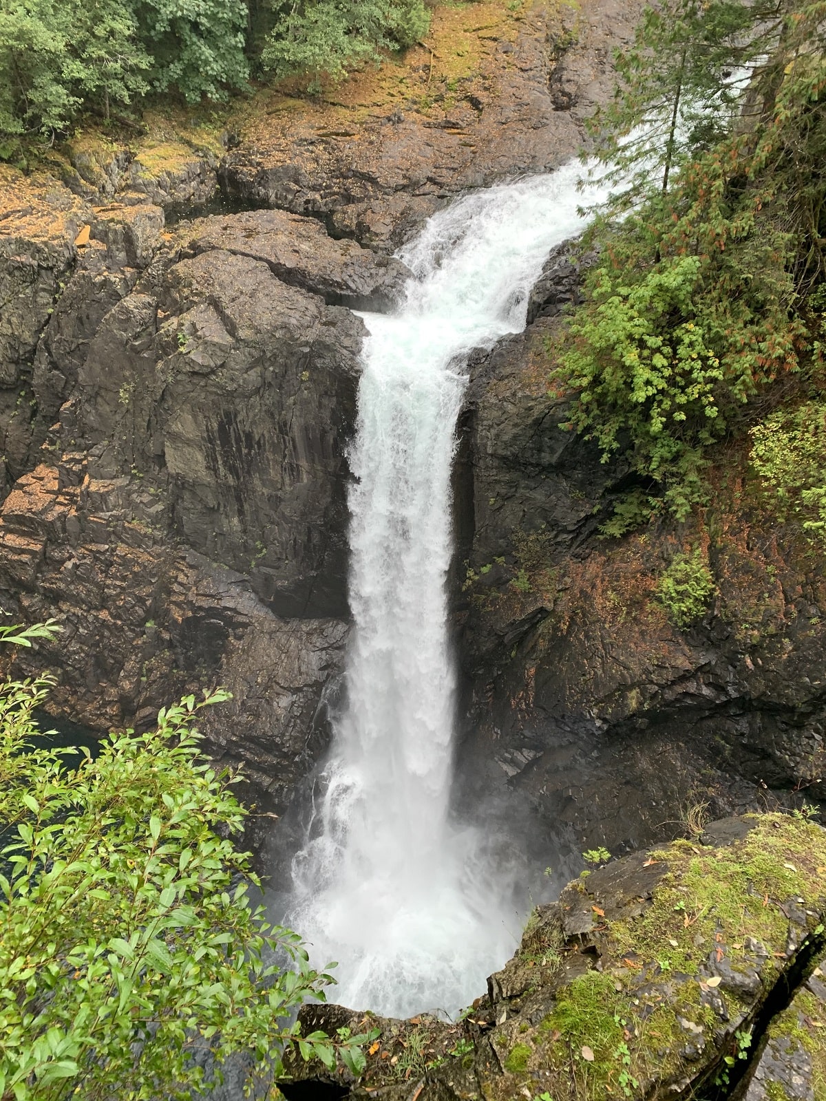 view of Elk Falls