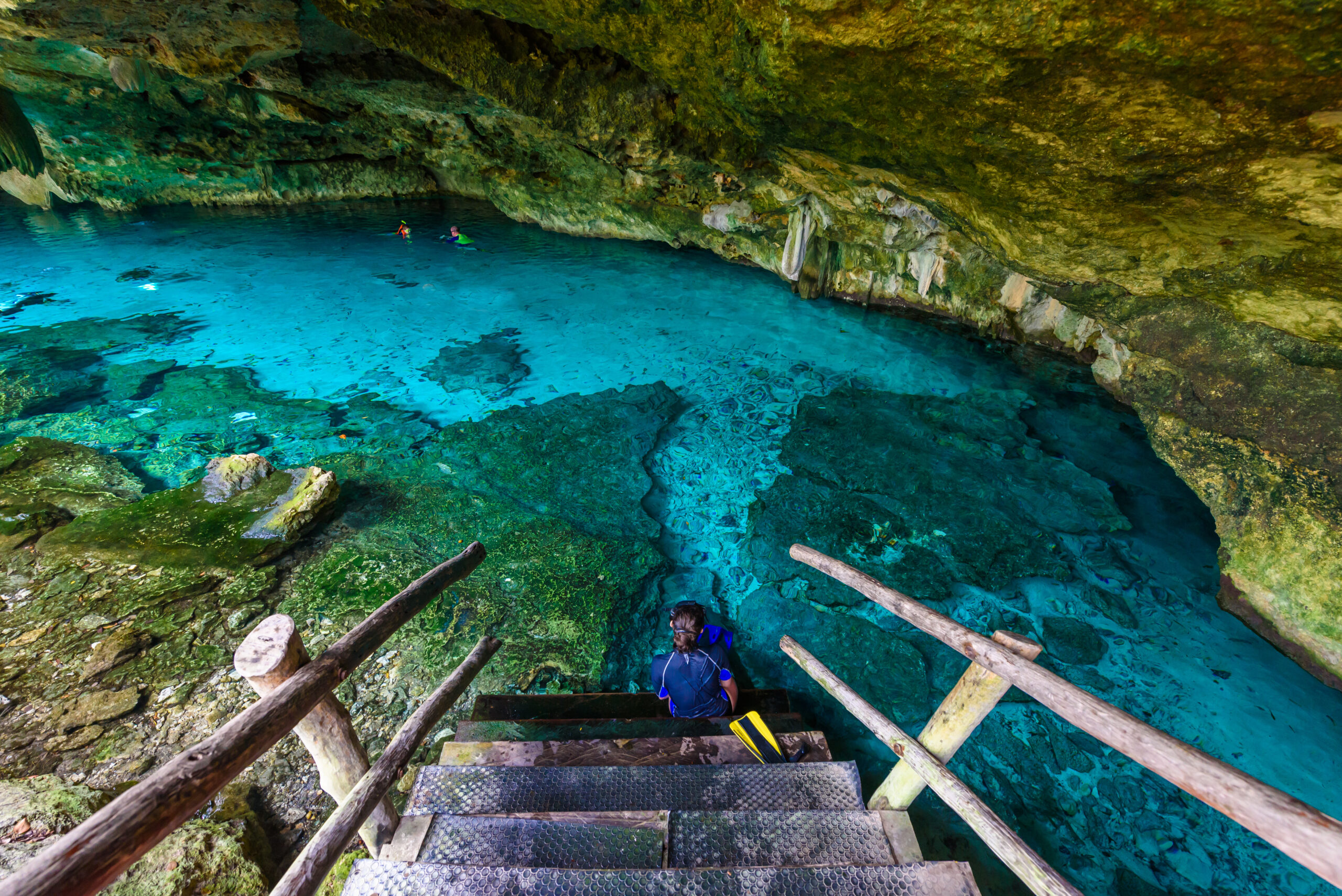 Cenote Dos Ojos in Tulum, Mexico