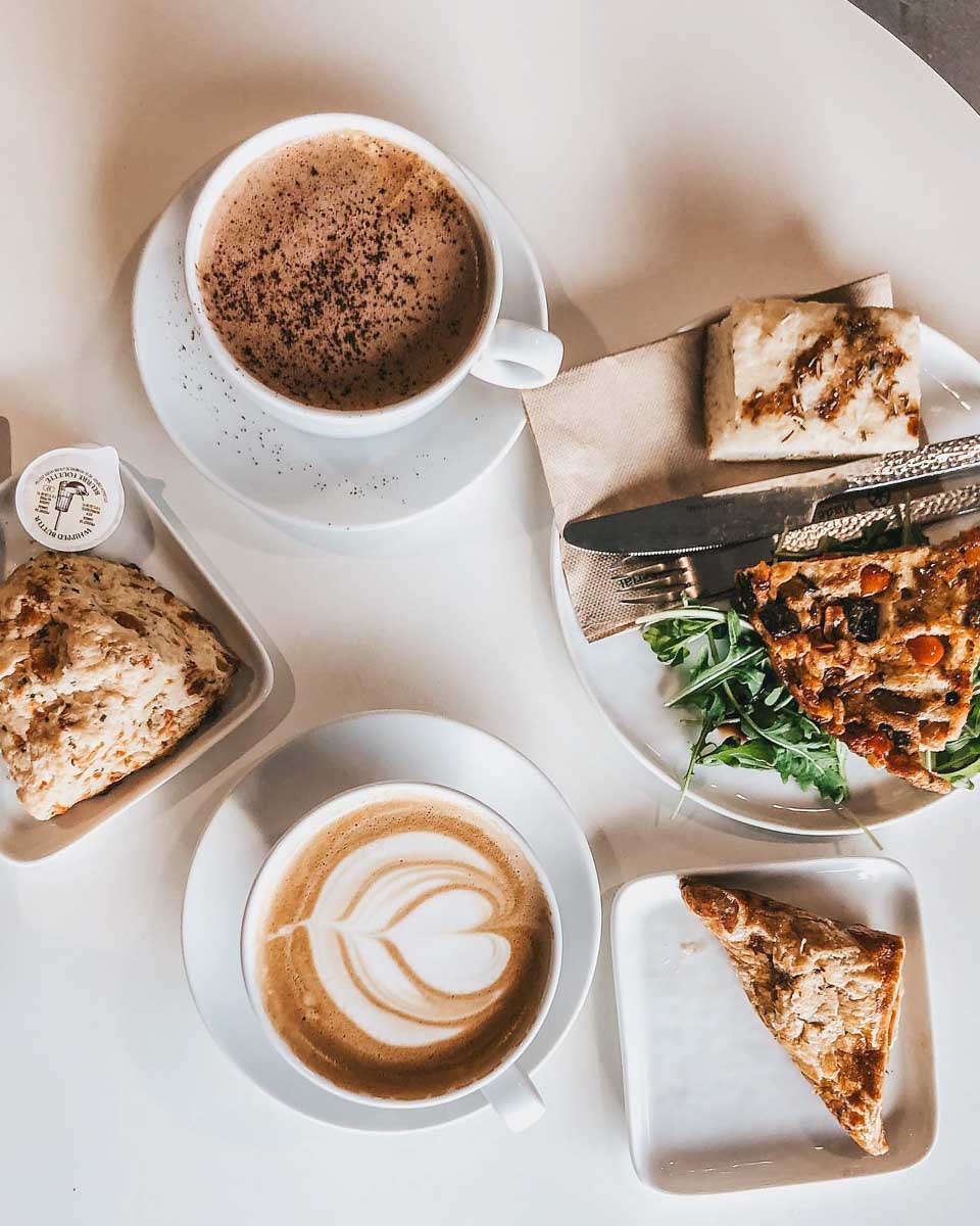 Food at Whitebark Cafe in Banff