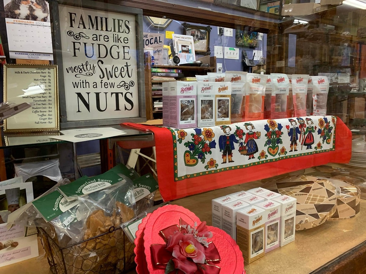 crafts for sale at The Local of Louis Creek Artisan Market