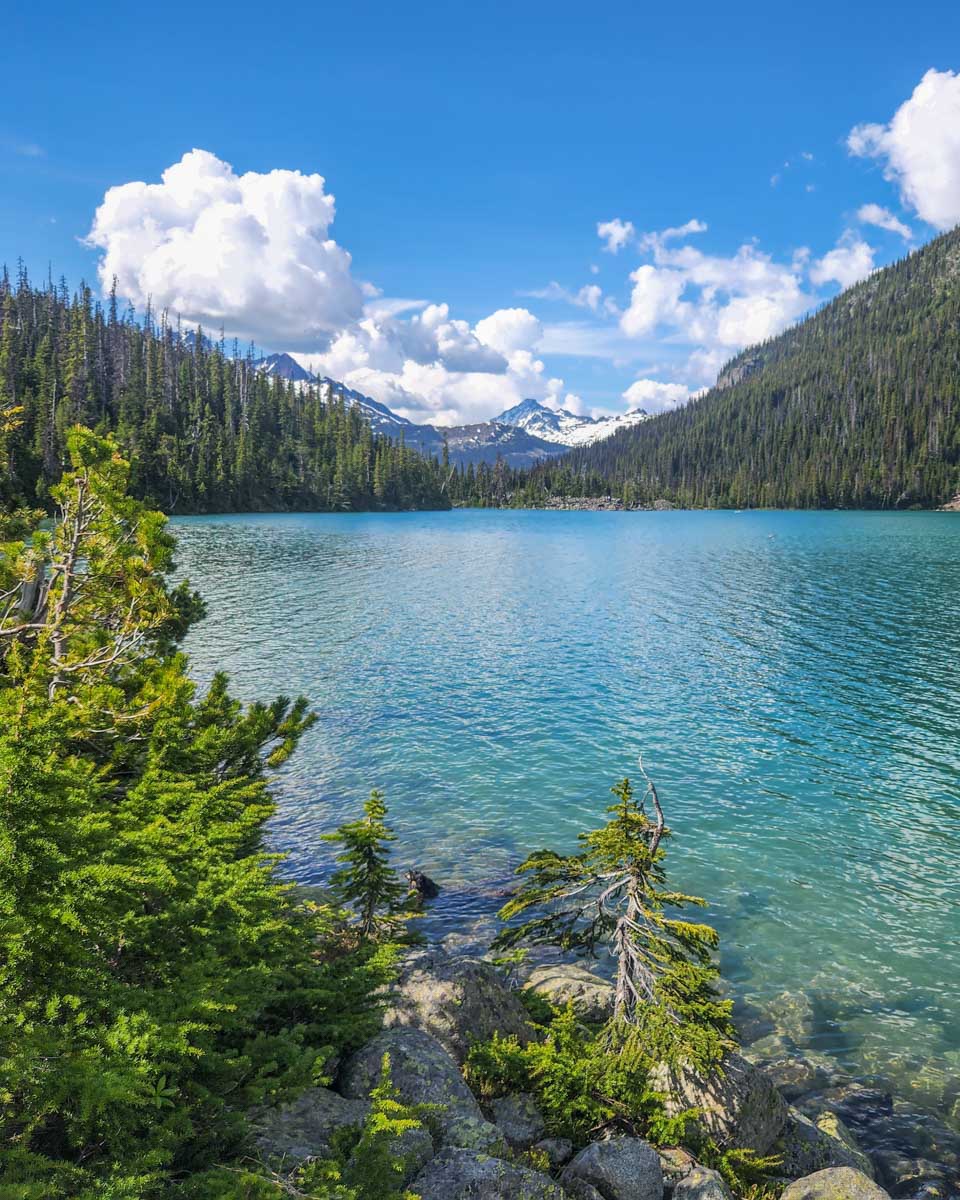 3rd Joffre Lake taken from the campsite