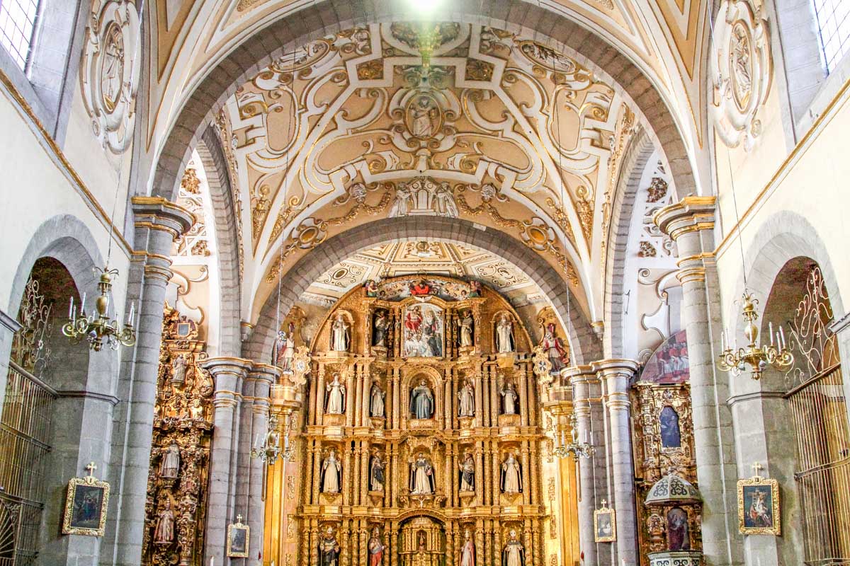 Capilla del Rosario, Templo de Santo Domingo in Mexico