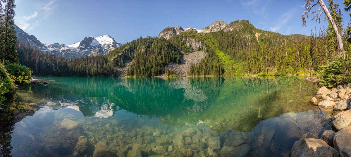 Middle Joffre Lakes Panorama