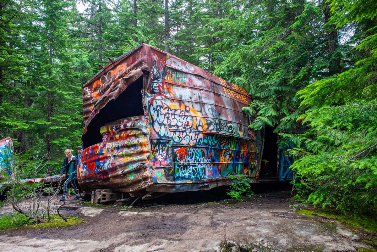 Whistler train graveyard