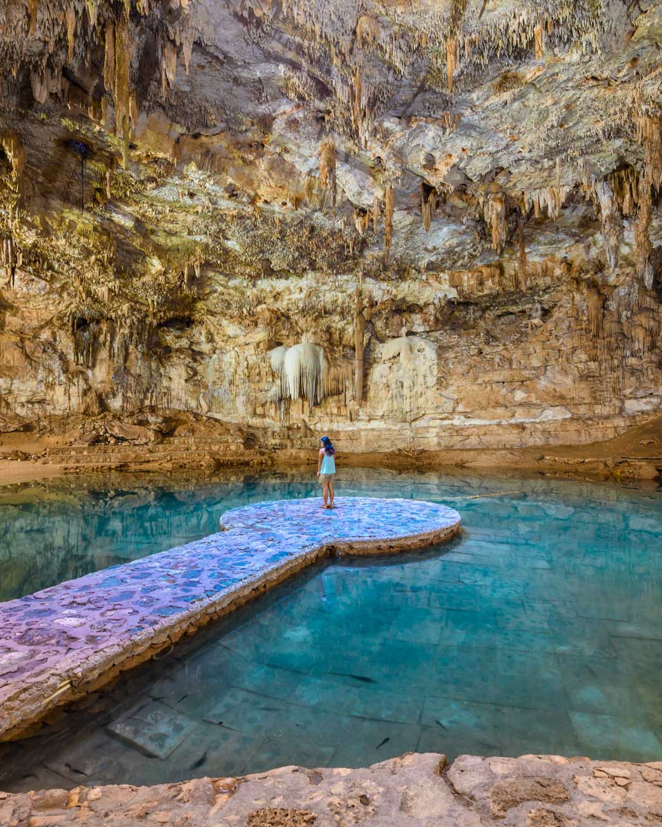 Cenote Suytun in Mexico