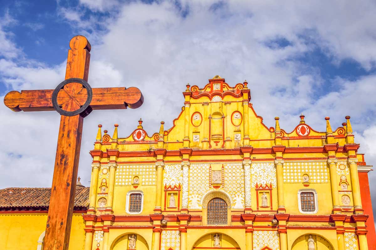 Church in San Cristobal, Chiapas, Mexico