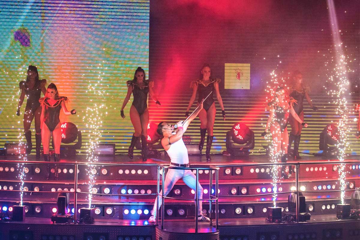 Coco A show at Bongo Playa del Carmen