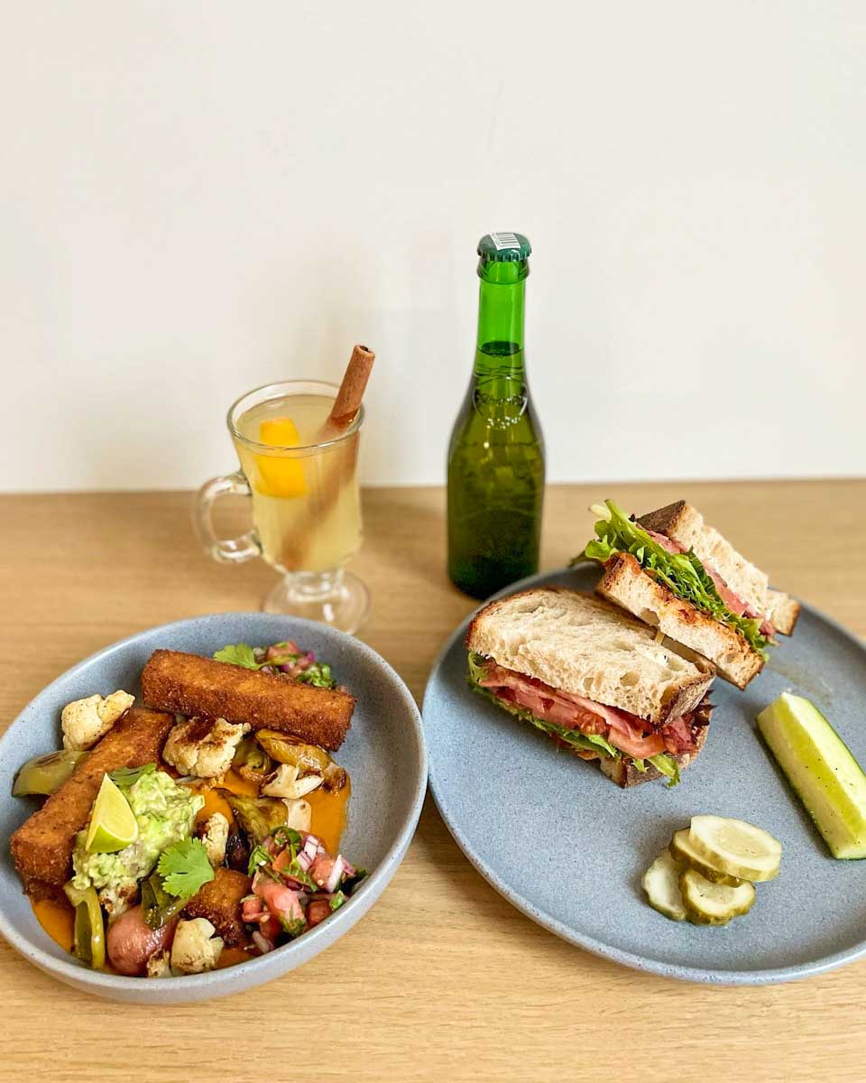 Sprout Bread Cafe meals and drinks