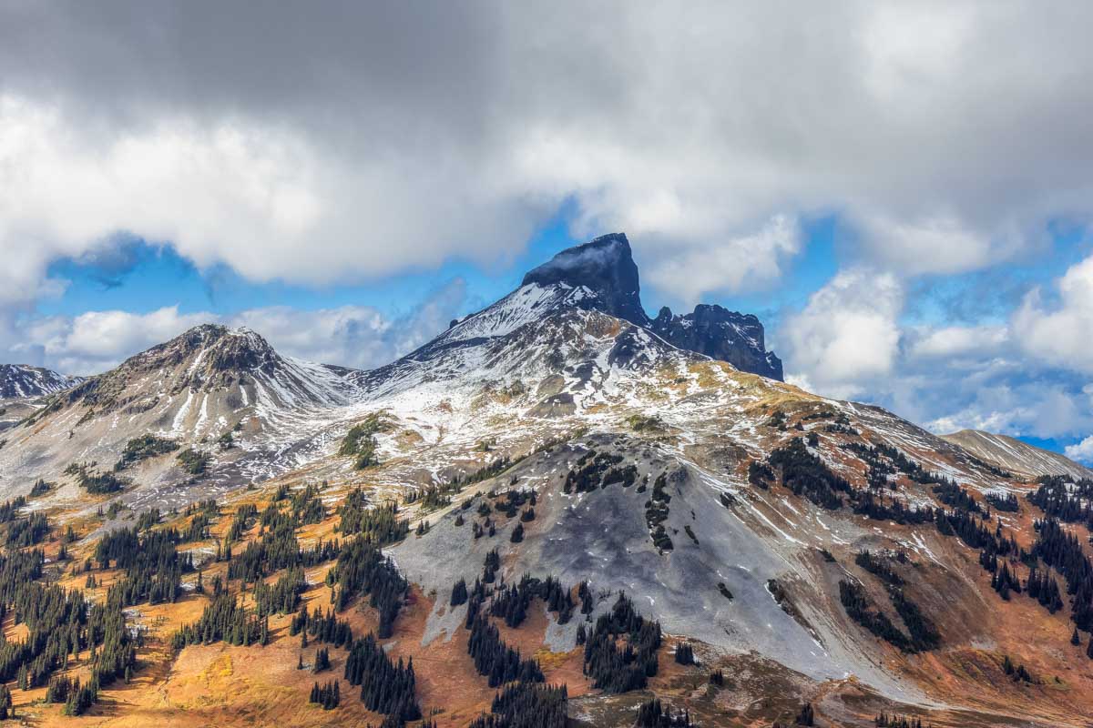 View of Black Tusk from Garibaldi Lake, Canada