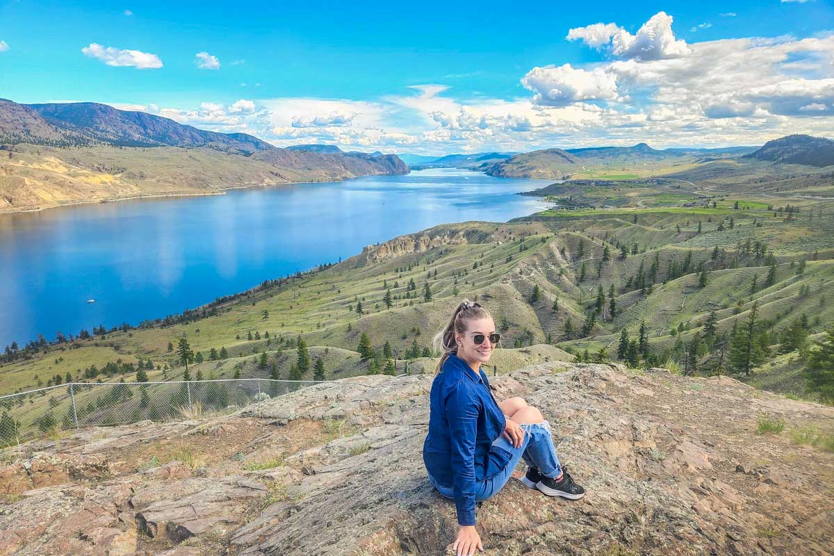 Bailey at Kamloops Lake View Point