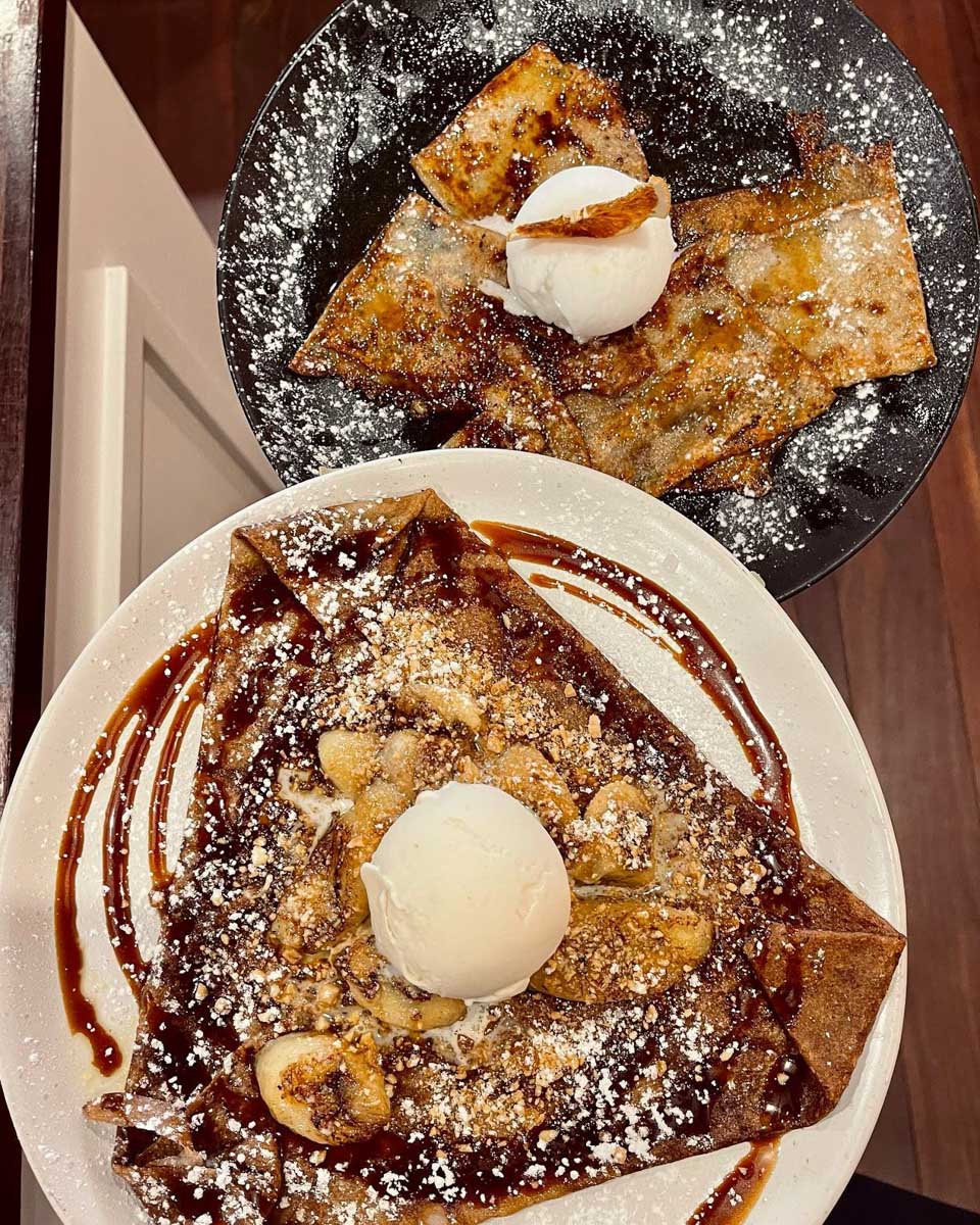 Crepes at Bistro Breton, Busselton