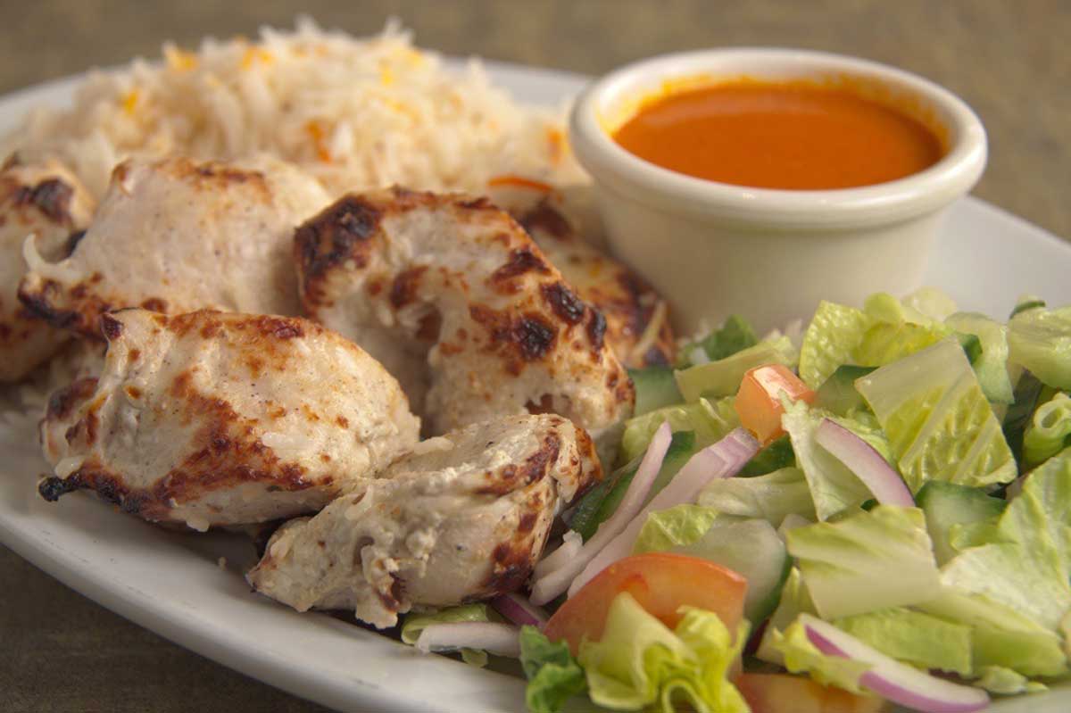 Tandoori Malayi Tikka at Spice hut Indian Cuisine in Invermere, Canada