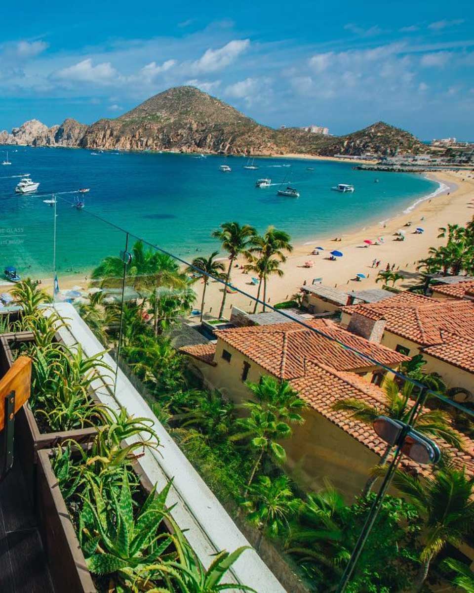 The view from Baja Brewing in Cabo San Lucas