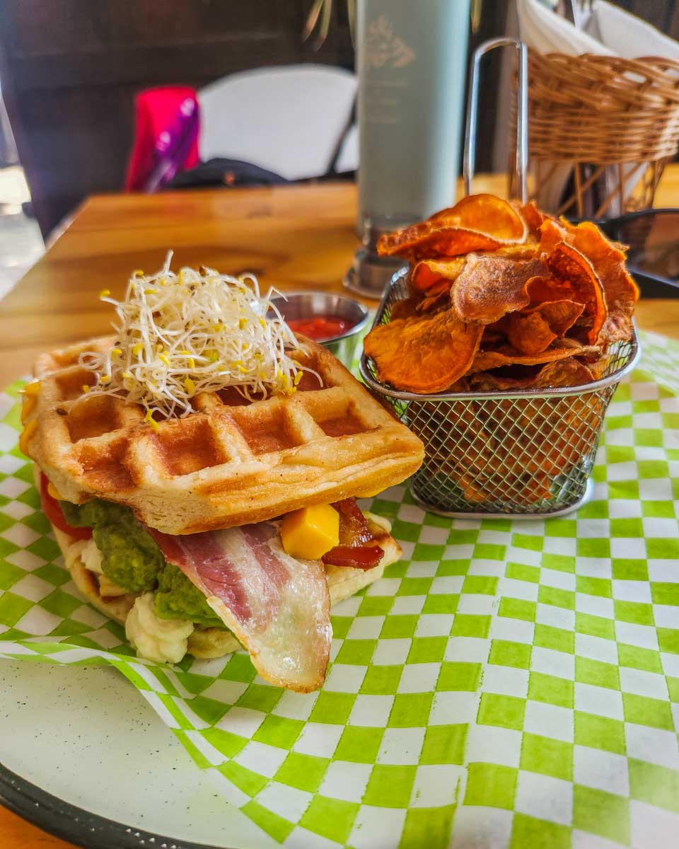 Brunch at Oh My Brunch on Isla Mujeres, Mexico