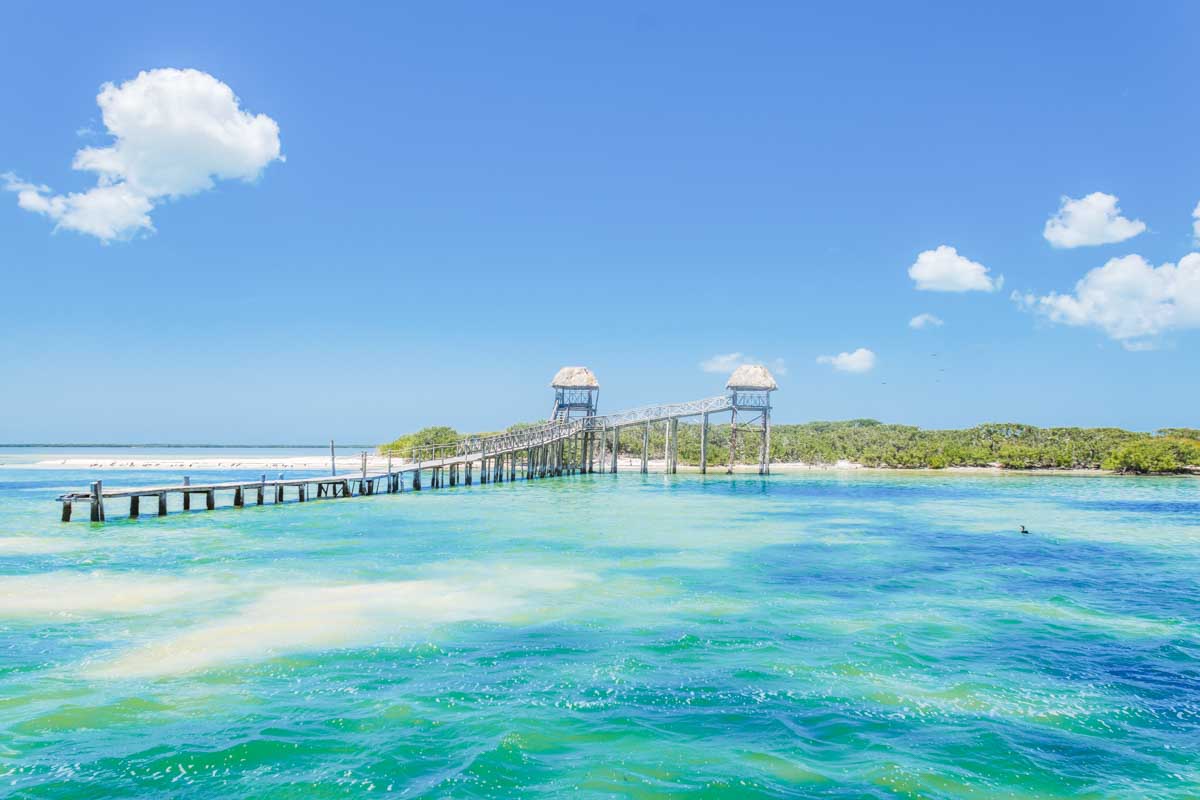Isla de los Pajaros in Holbox, Mexico