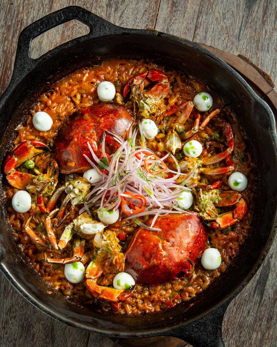 A seafood dish at Astrid Y Gaston Lima, Peru