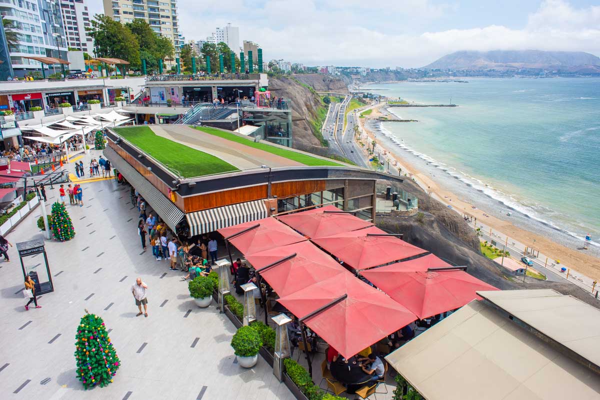 The Larcomar in Lima, Peru