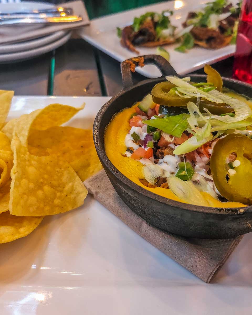 Cheese dip at Meet in Gastown, Vancouver