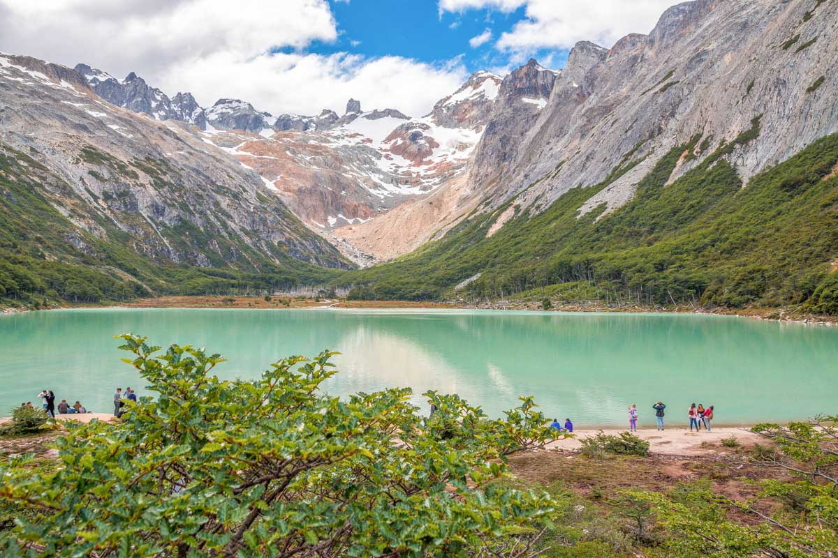 Laguna Esmeralda  near Ushuaia, Argentina