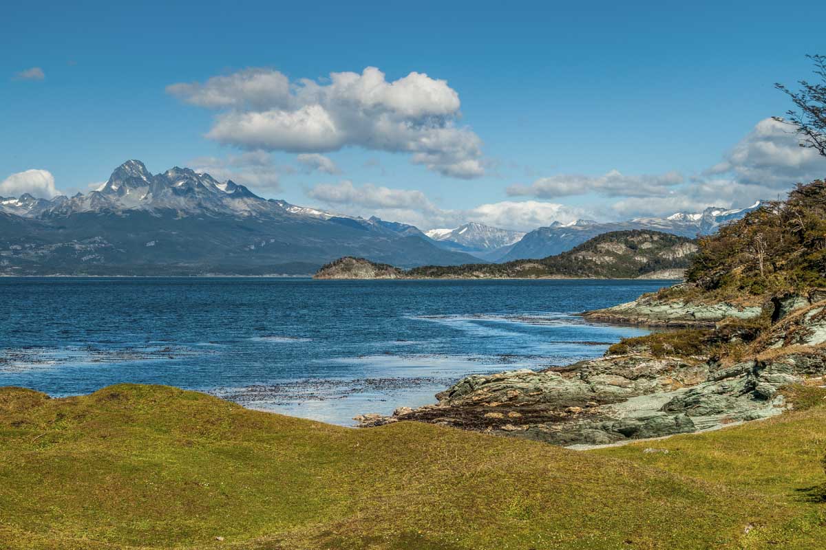 Scenic views in Tierra del Fuego National Park near Ushuaia, Argentina