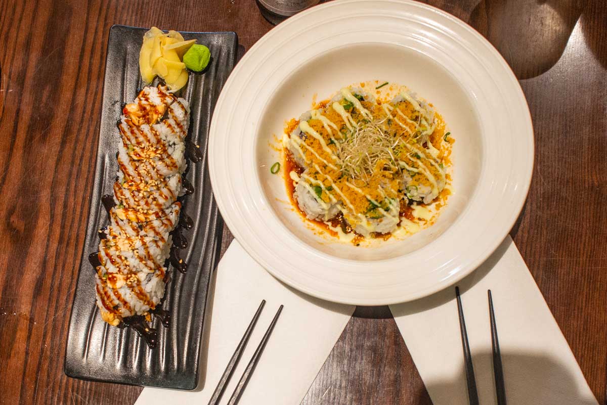 Sushi at Momo Sushi, Gastown, Vancouver