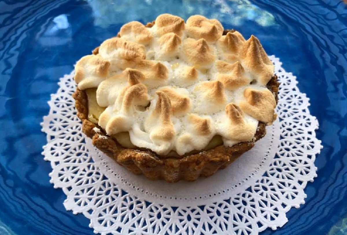 lemon merigue pie from Babel Cafe