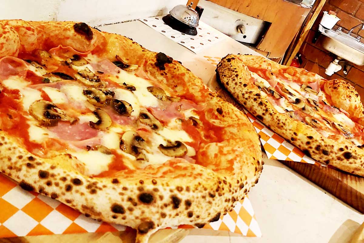 pizza from Mexita in Oaxaca, Mexico