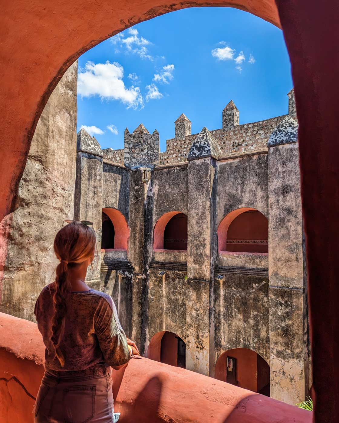 Bailey explores the Convent of San Bernardino in Valladolid