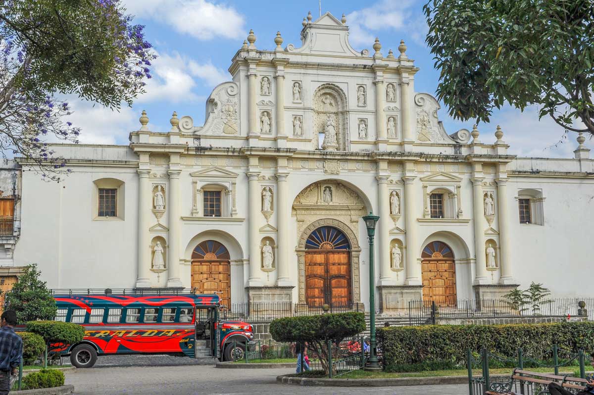 Cathedral de Santiago in Antigua, Guatemala