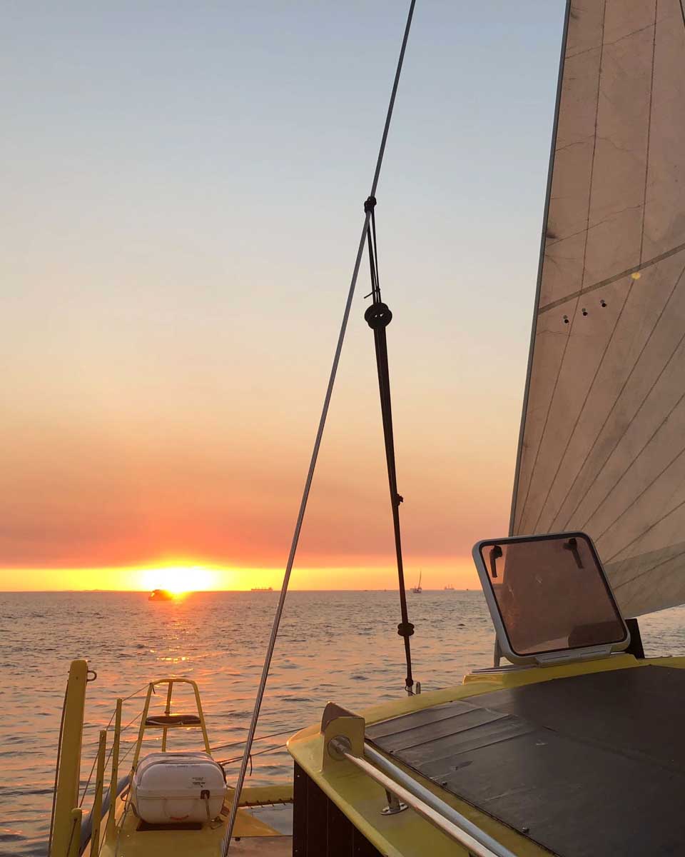 Charter 1 Fremantle sunset sail