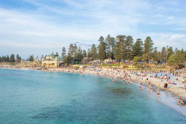 Cottesloe Beach, Perth at sunset