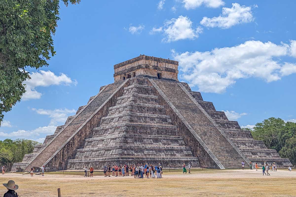 El Castillo Pyramid at Chichen Itza, Mexico