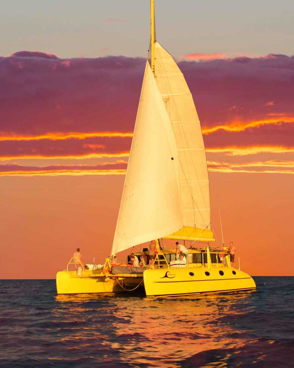Sunset sail with Charter 1 Fremantle