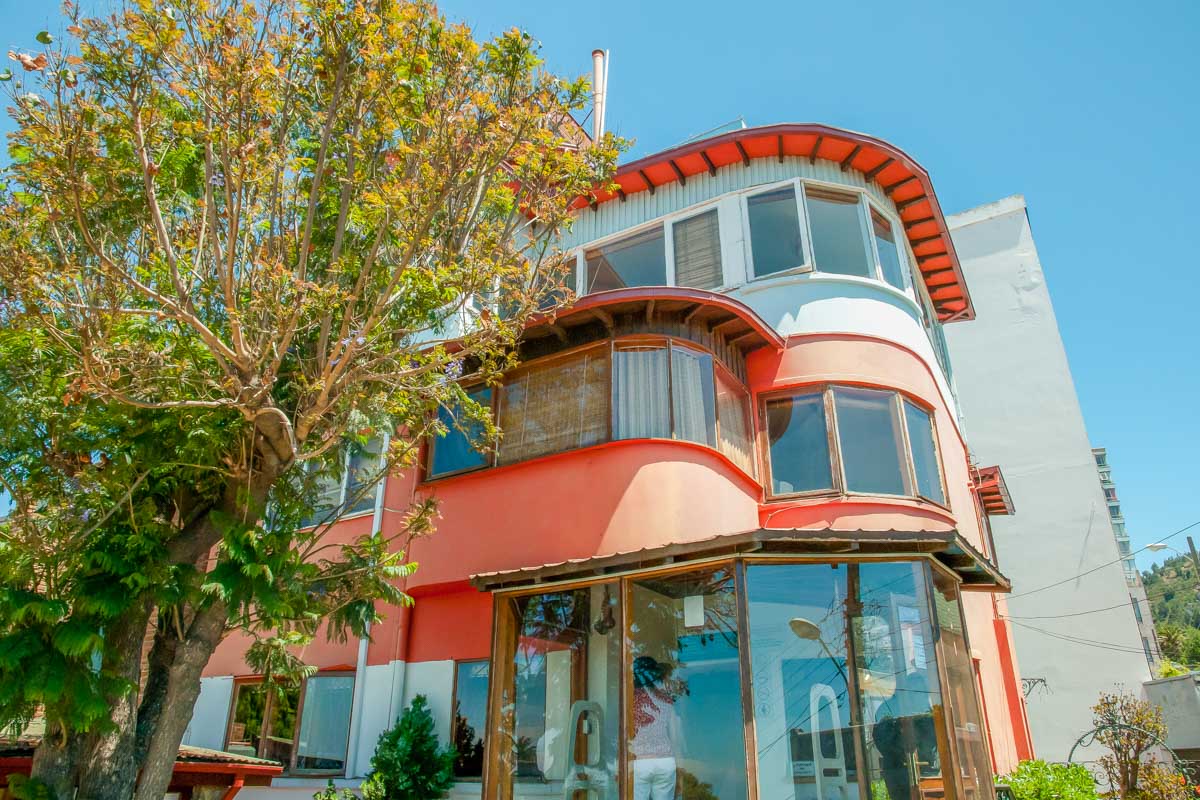 The house of La Sebastiana Museo de Pablo Neruda