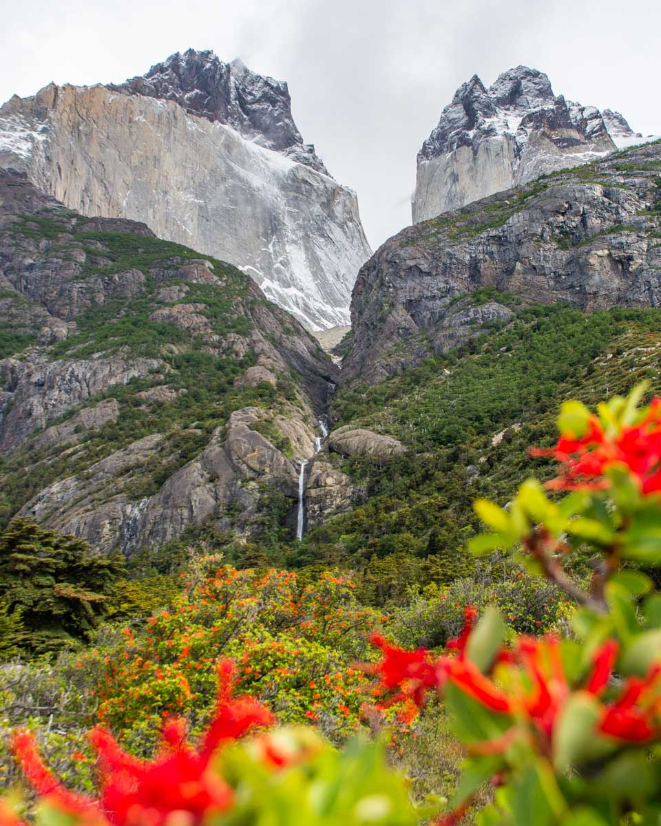 Valle Francés in Torres del Paine NP
