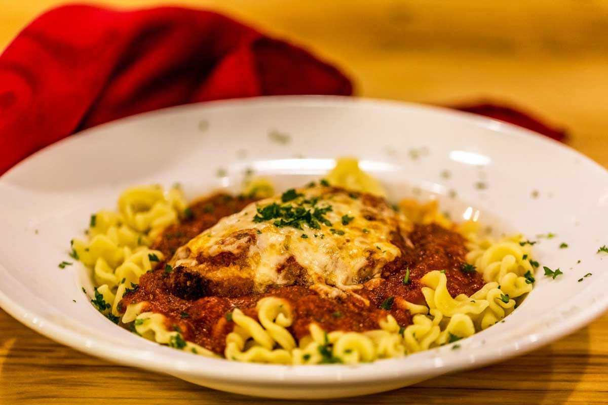 pasta at Pasta Lupino in Whistler, BC