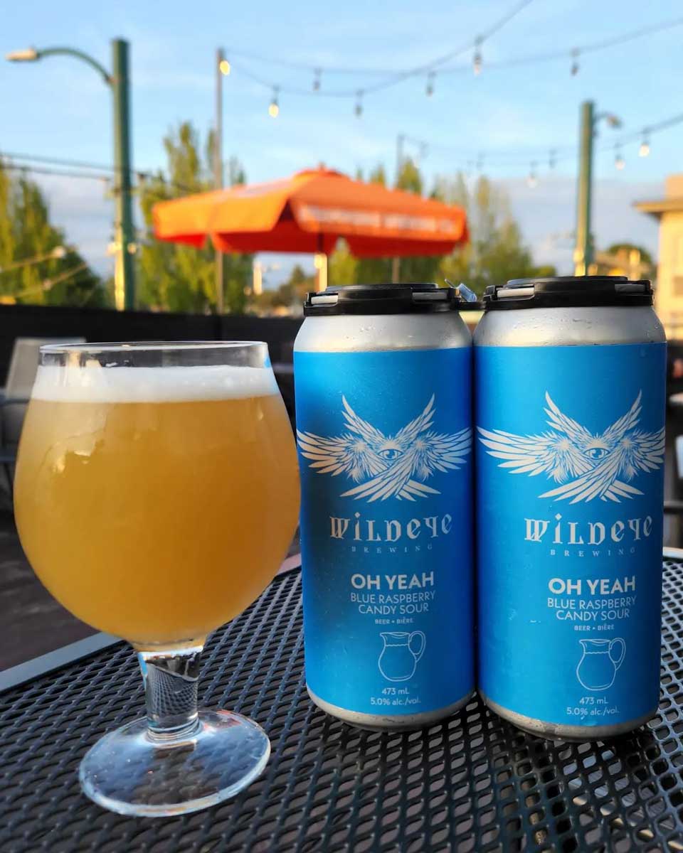 A beer at Darbys Vancouver