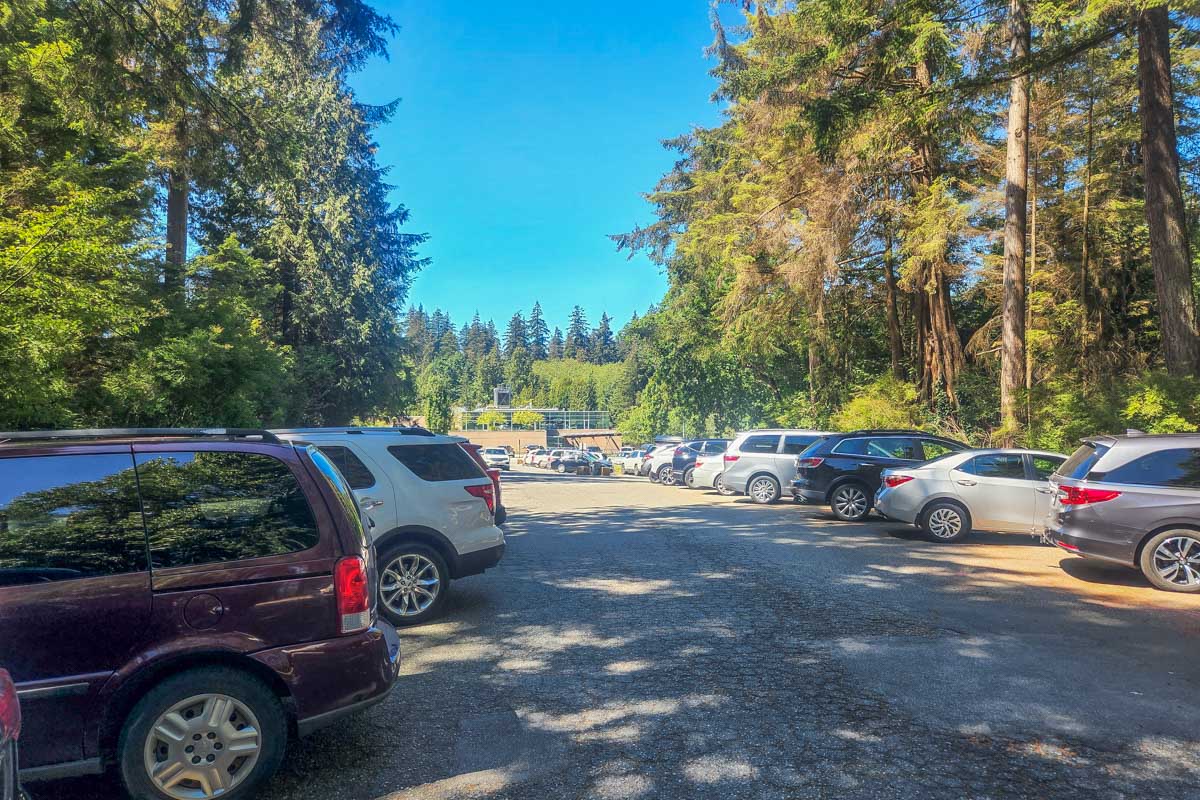 Vancouver Aquarium Parking lot