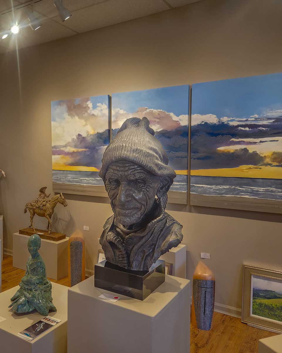 Art gallery on Salt Spring Island