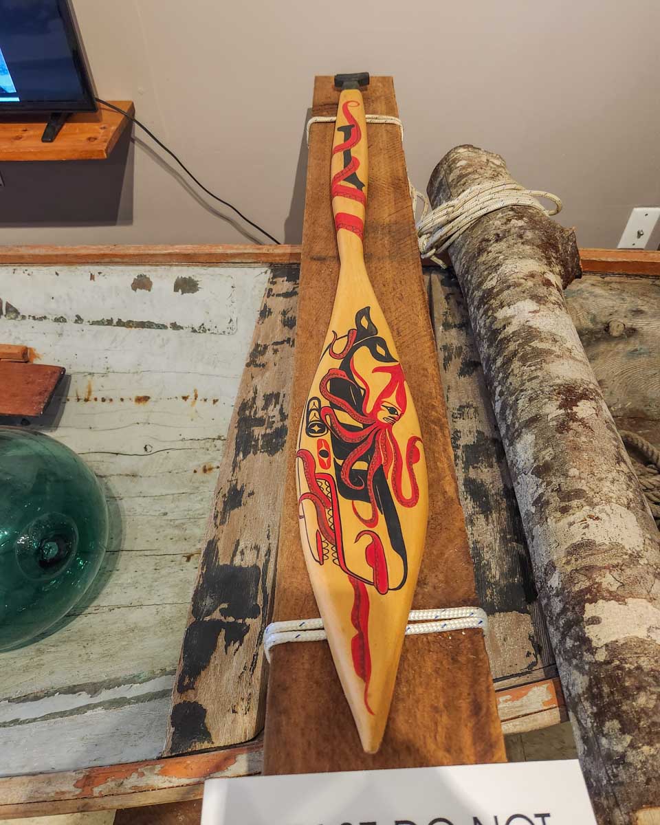 Display at the Tofino-Clayoquot Heritage Museum