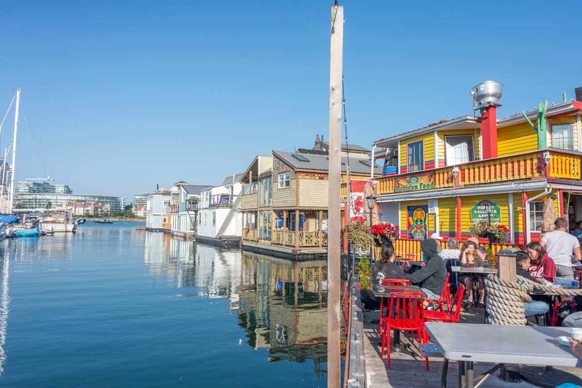 Fisherman's Wharf in Victoria BC