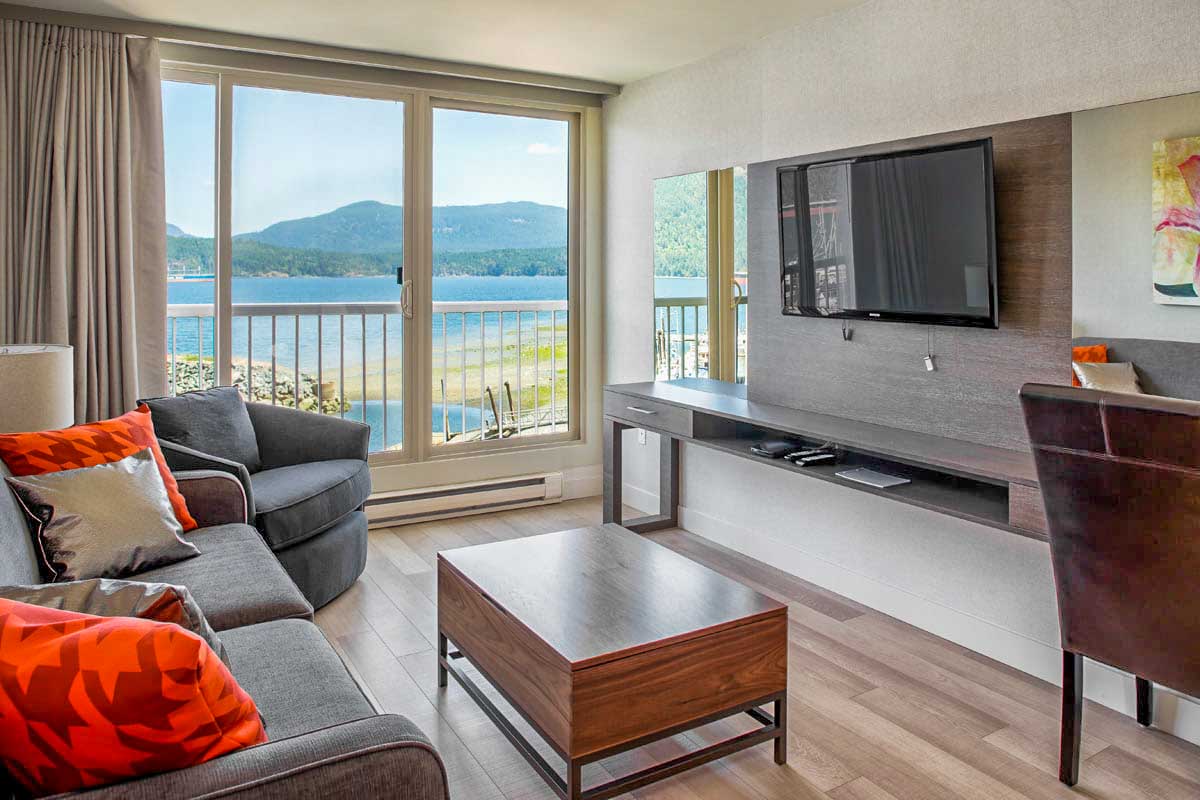 Oceanfront Suites at Cowichan Bay