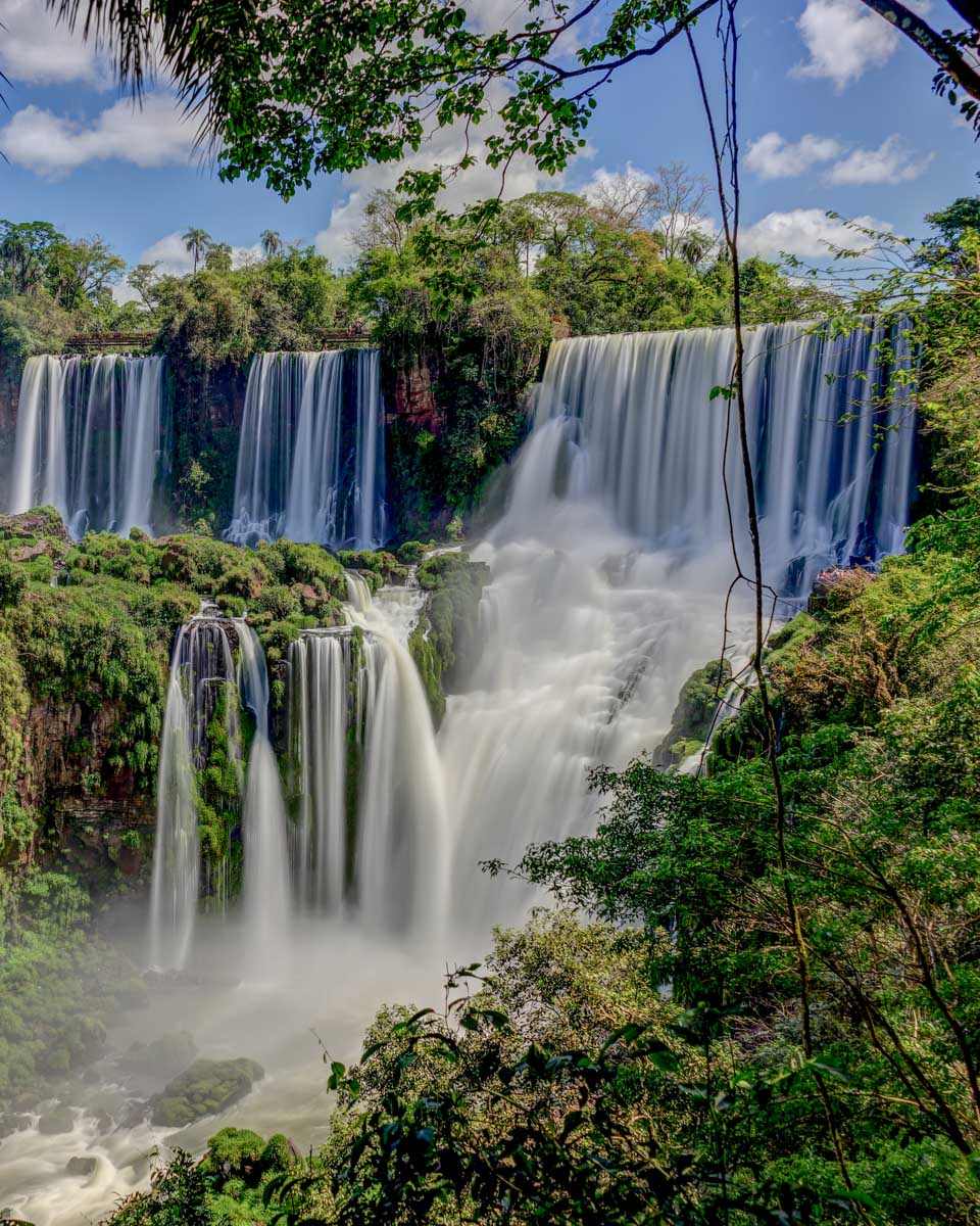 Slow shutter of Iguazu Falls, Argentina